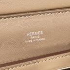 Hermes MINI 24/24 2424-21 BAG Evercolor/Swift Etoupe SHW