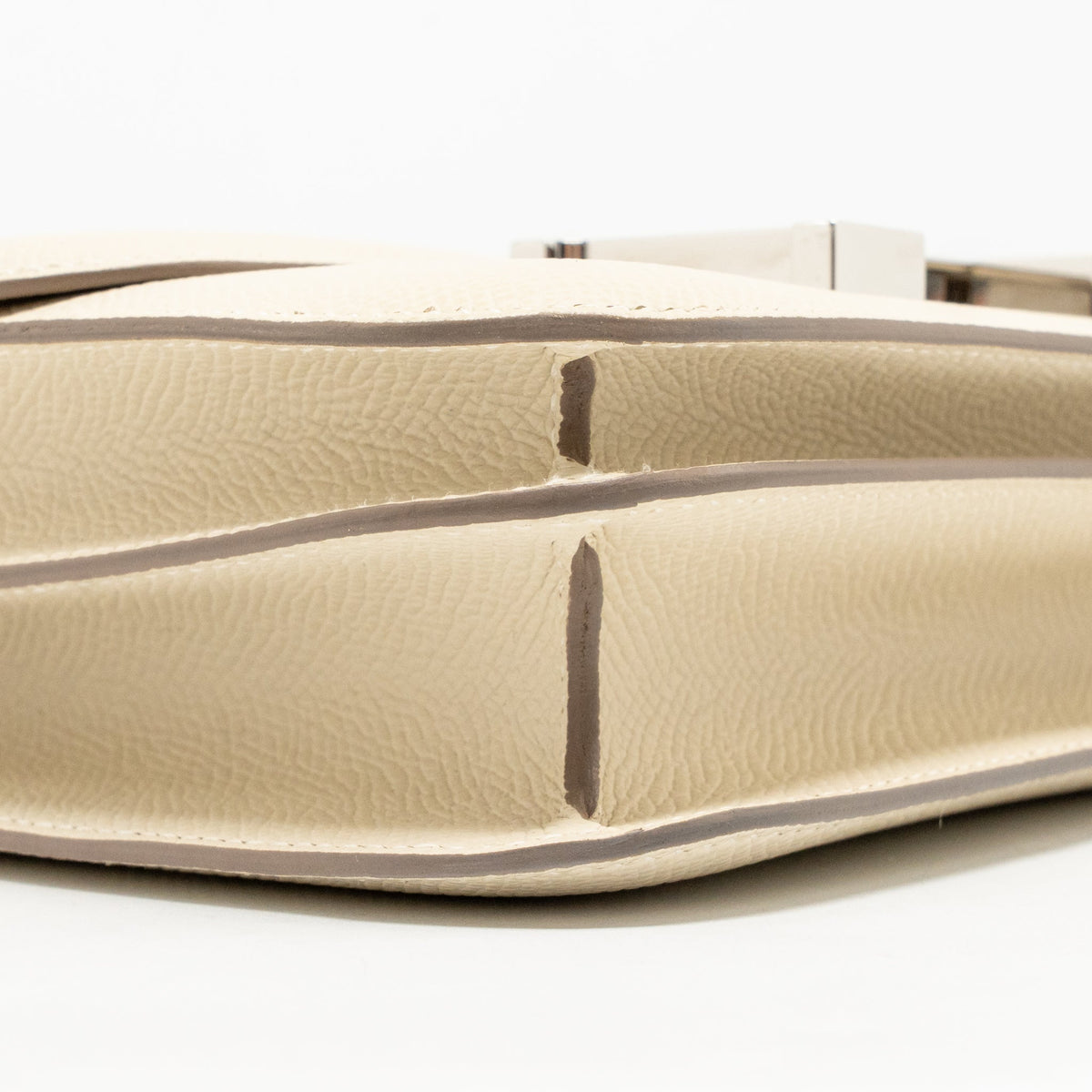 Hermes Mini Constance epsom craie SHW