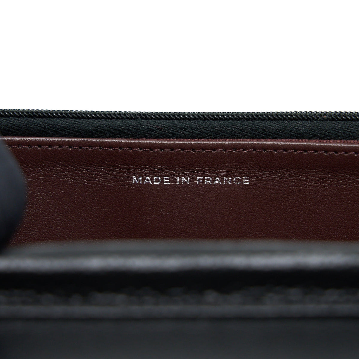 CHANEL CLASSIC WALLET ON CHAIN CAVIAR BLACK SHW (MICROCHIP)