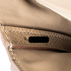 Hermes MINI 24/24 2424-21 BAG Evercolor/Swift Etoupe SHW