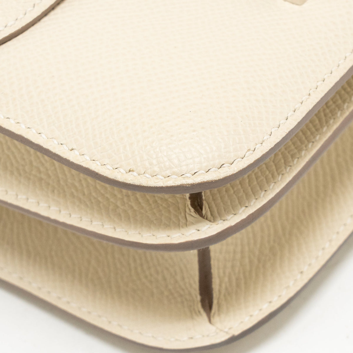 Hermes Mini Constance epsom craie SHW