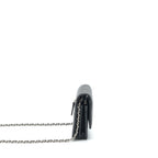 CHANEL MINI WALLET ON CHAIN CAVIAR BLACK SHW