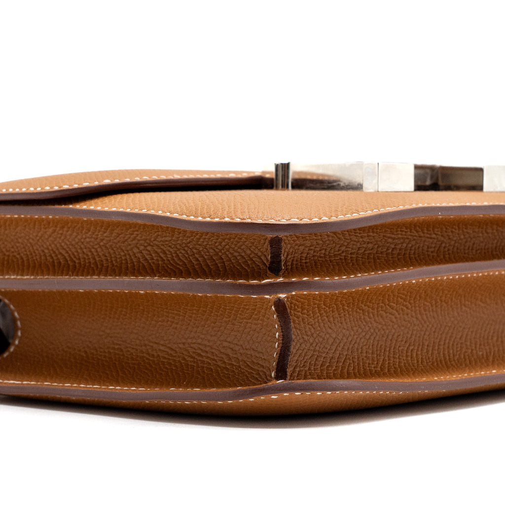 Hermes Mini Constance Epsom Gold SHW (new version)