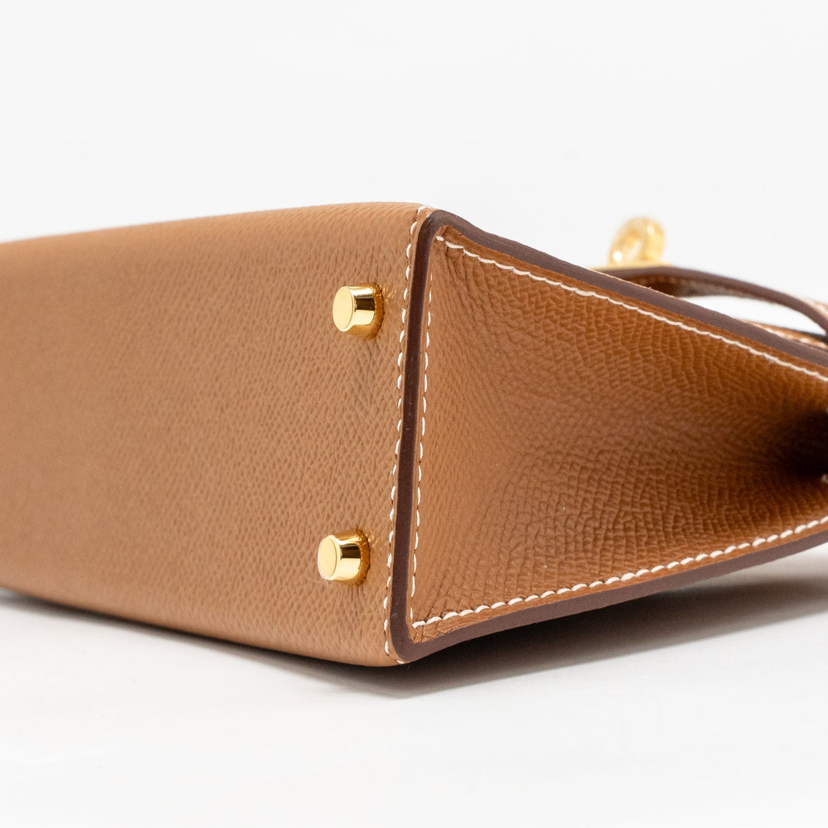 Hermes mini kelly II Epsom gold GHW