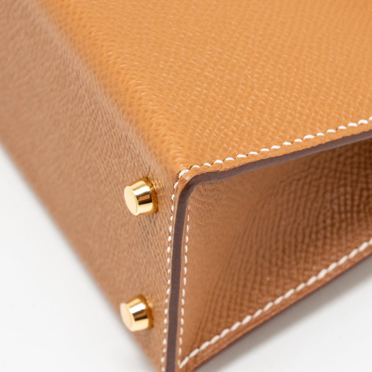 Hermes mini kelly II Epsom gold GHW