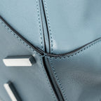 LOEWE SMALL PUZZLE BAG CALFSKIN LIGHT BLUE SHW