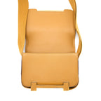 Hermes Geta Chevre Mysore Caramel GHW