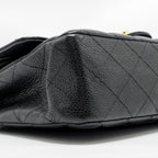 CHANEL MEDIUM CLASSIC DOUBLE FLAP BAG CAVIAR BLACK GHW