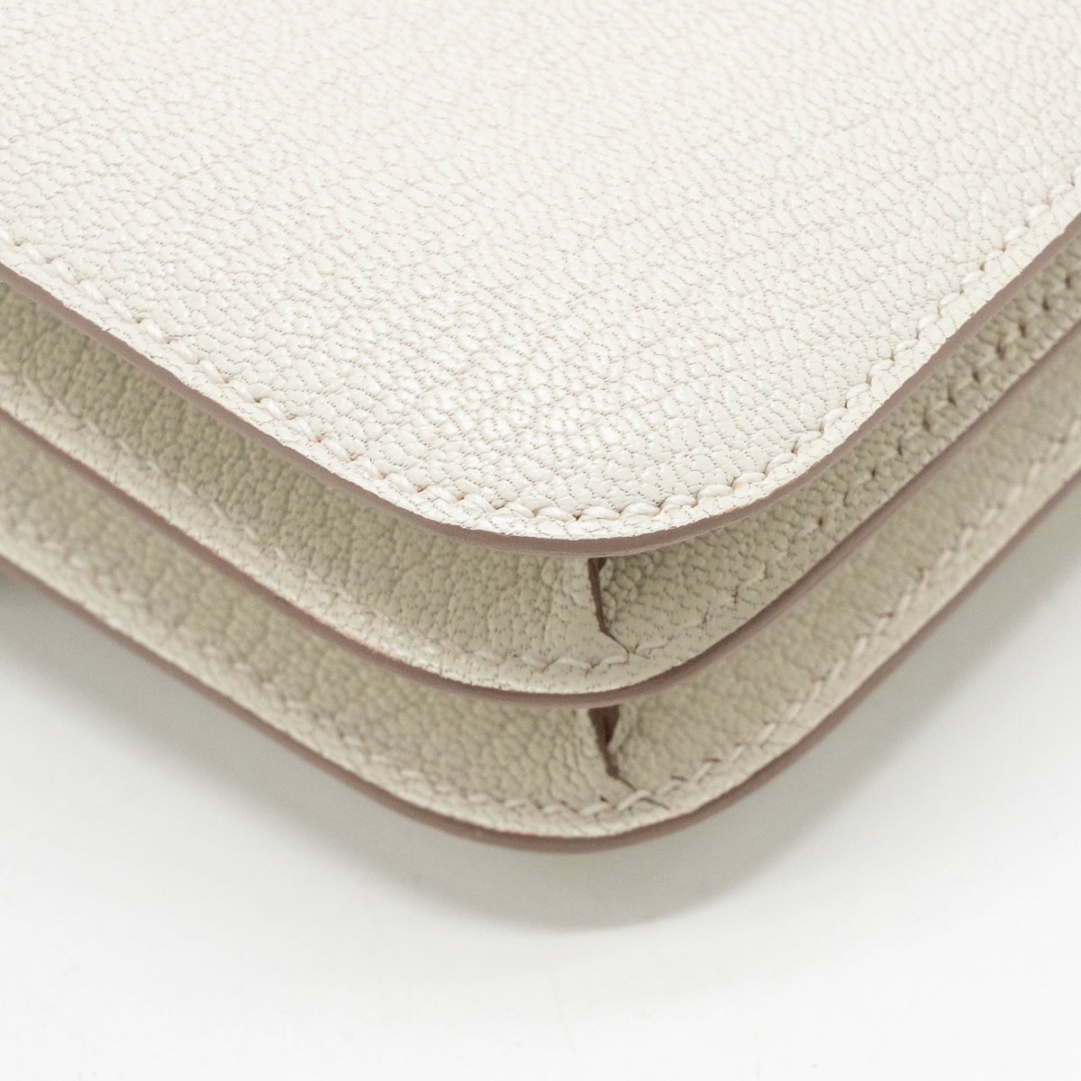 Hermes Mini constance Chevre Mysore Mushroom GHW