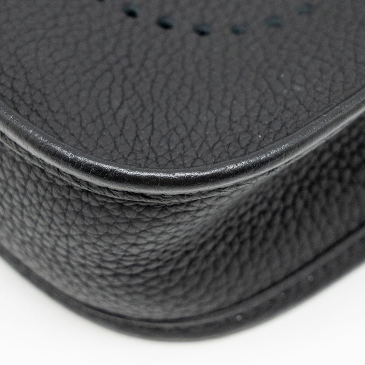 Hermes Mini Evelyne Clemence Black GHW