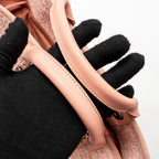 CHANEL LARGE DEAUVILLE TOTE SHOPPING BAG CANVAS/ CALFSKIN PINK SHW