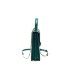 BVLGARI TOP HANDLE SERPENTI FOREVER BAG GREEN