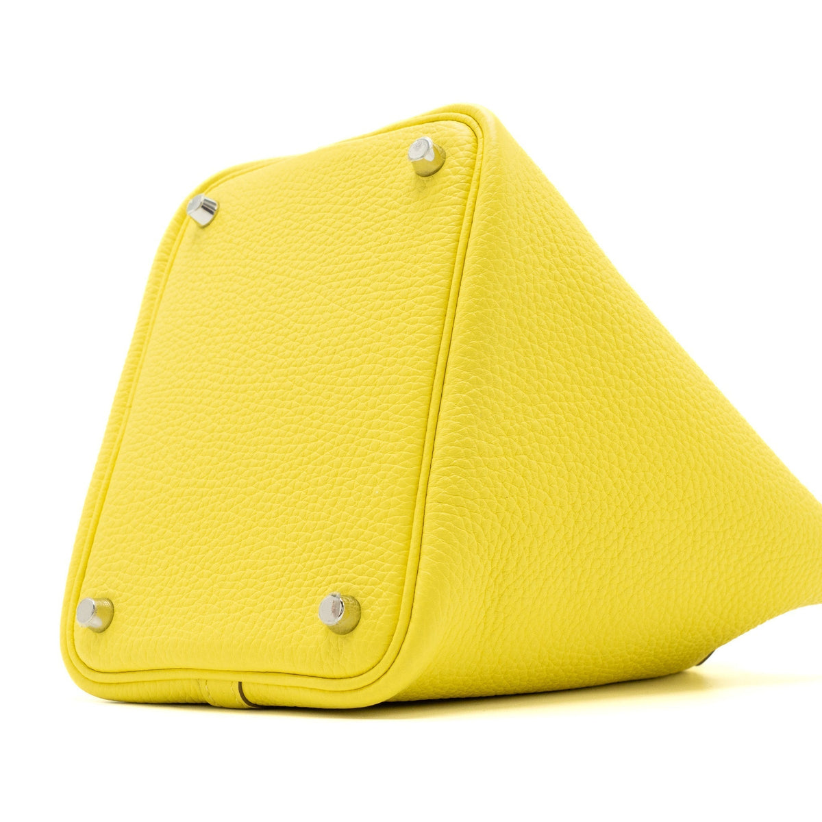 HERMES PICOTIN 18 LOCK BAG CLEMENCE LIME SHW