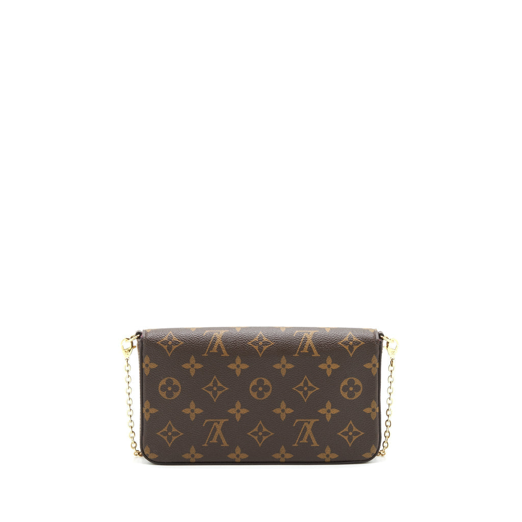 LOUIS VUITTON 2021 CHRISTMAS LIMITED FÉLICIE POCHETTE GHW