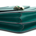 BVLGARI TOP HANDLE SERPENTI FOREVER BAG GREEN
