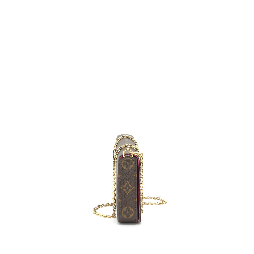 LOUIS VUITTON 2021 CHRISTMAS LIMITED FÉLICIE POCHETTE GHW