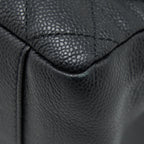 CHANEL GRAND SHOPPING TOTE BAG CAVIAR BLACK GHW