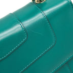 BVLGARI TOP HANDLE SERPENTI FOREVER BAG GREEN