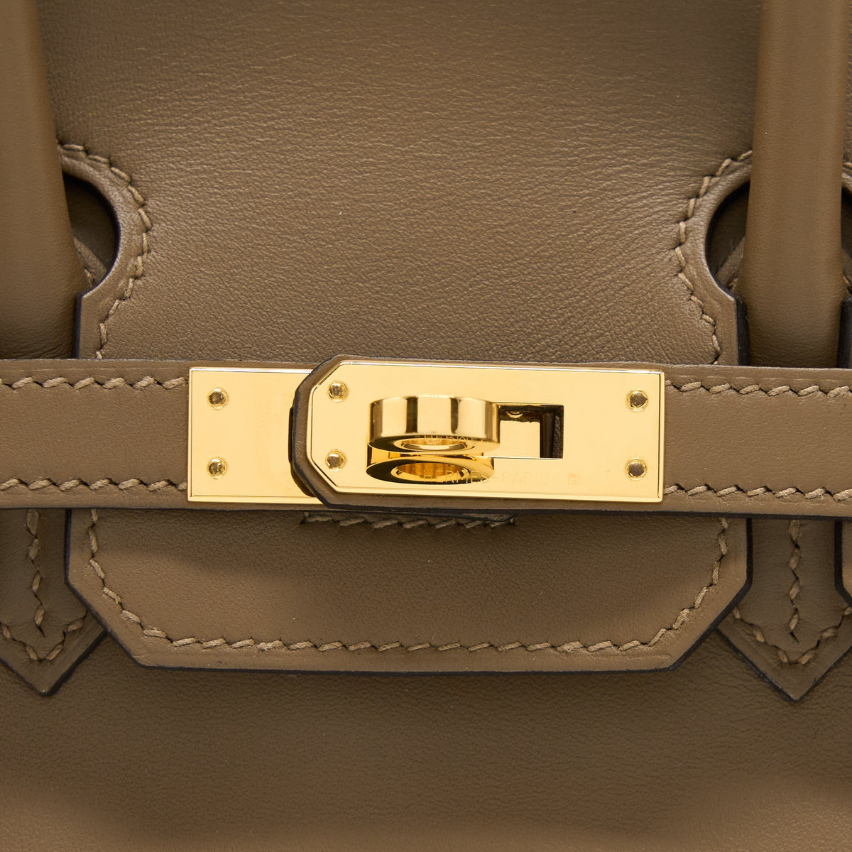 Hermes Birkin 25 Jonathan Leather Beige De Weimar GHW