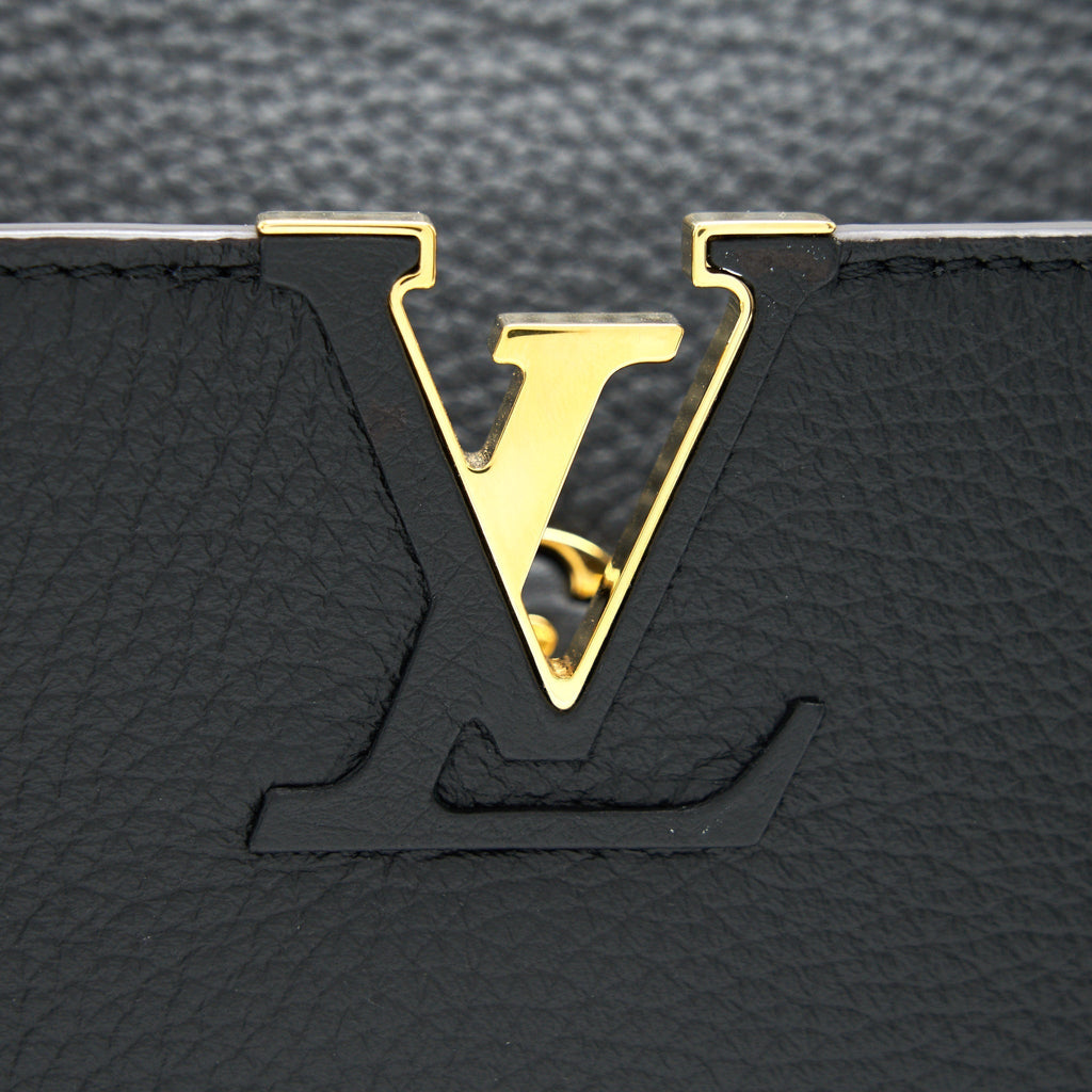 LOUIS VUITTON CAPUCINES BB BLACK