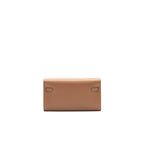 HERMES KELLY TO GO CHEVRE MYSORE LEATHER 2J QUEBRACHO GHW