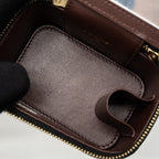 CHANEL MINI VANITY WITH CHAIN CAVIAR BLACK LGHW (MICROCHIP)