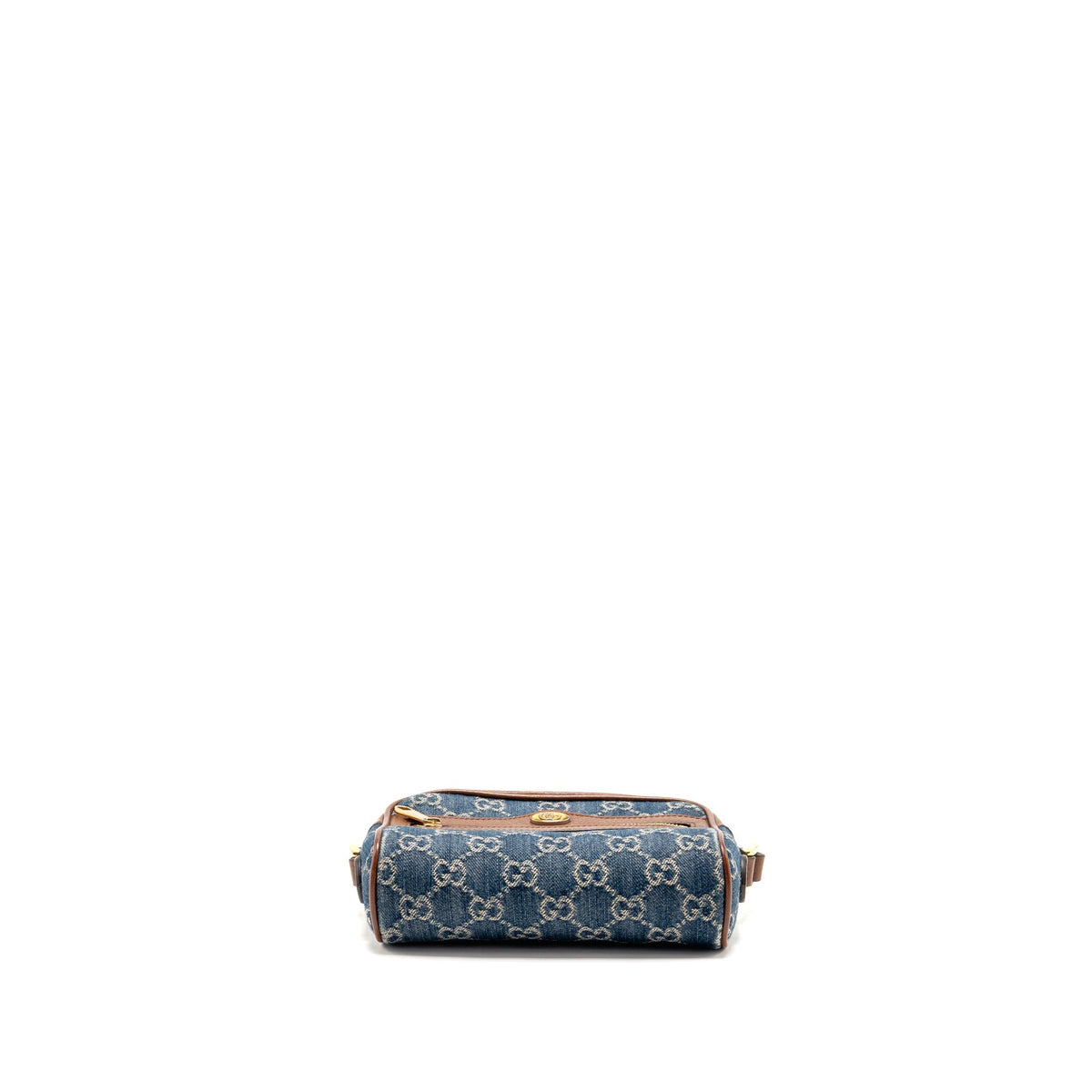 Gucci Mini Ophidia Bag GG Denim /Leather Blue/Brown GHW