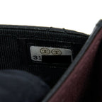 CHANEL CLASSIC FLAP CARD HOLDER CAVIAR BLACK SHW