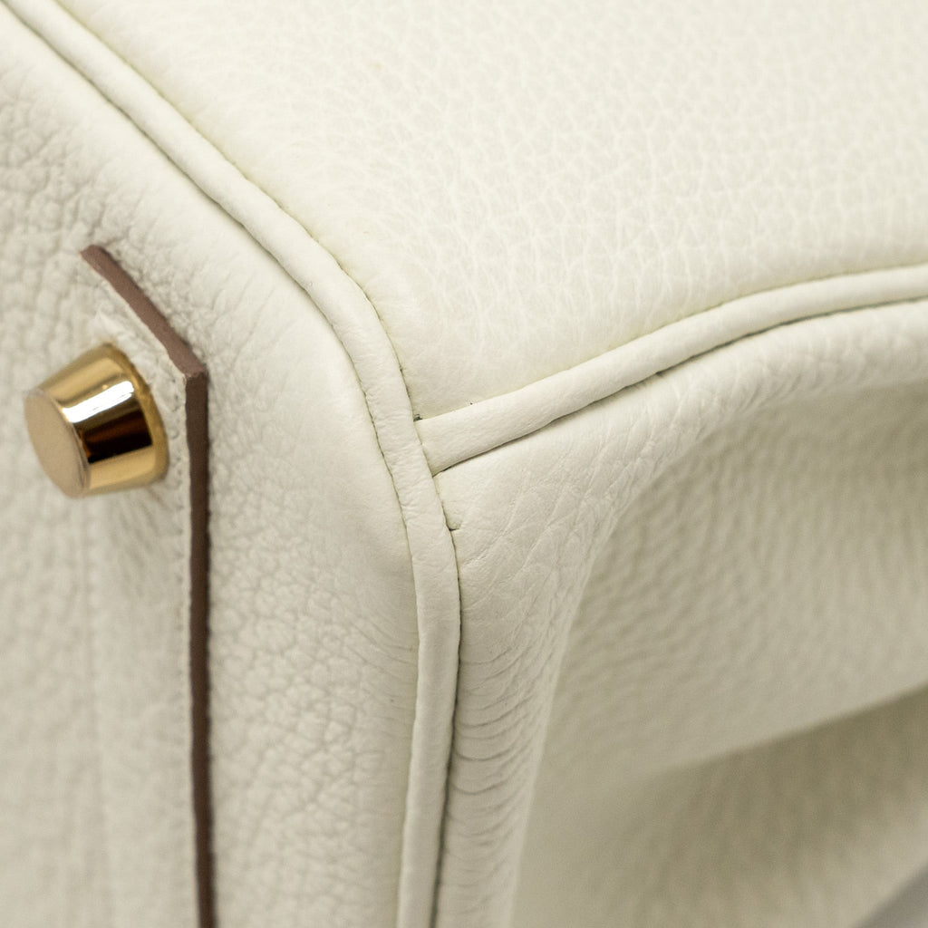 Hermes Birkin 25 Togo Mushroom GHW