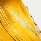 Bottega Veneta Andiamo Clutch Foggy Mirror Effect Intrecciato Leather Gold GHW
