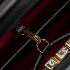 LOUIS VUITTON CAPUCINES BB TAURILLON BLACK GHW(NEW VERSION)