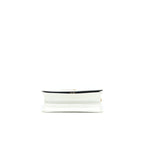 DIOR SMALL DIORMA METALLIC WHITE LGHW