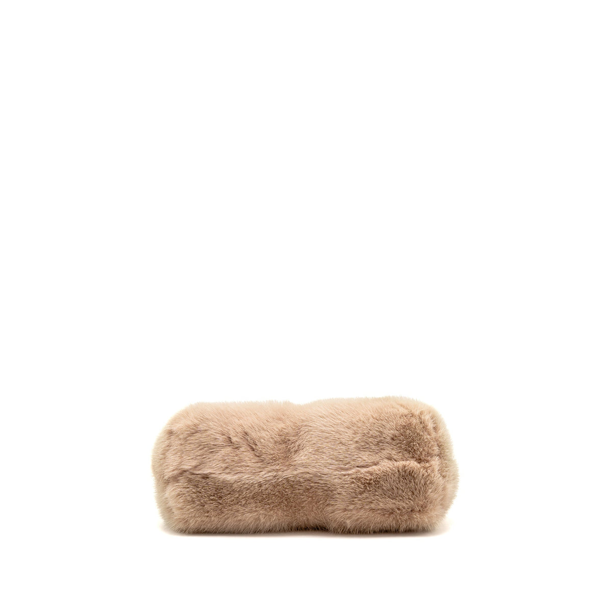 Fendi First Small Bag Mink Fur/Leather Plush Pink GHW