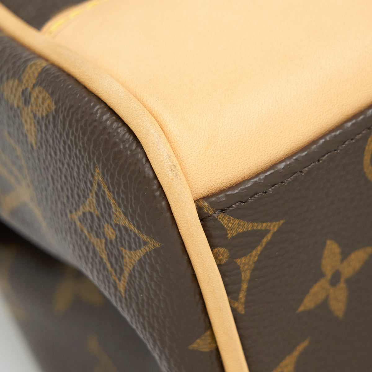 LOUIS VUITTON BEVERLY MM SHOULDER BAG MONOGRAM CANVAS AND LEATHER GHW