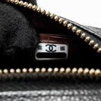 CHANEL 25P MINI BOWLING BAG CAVIAR BLACK LGHW (MICROCHIP)