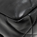 CHANEL SMALL 19 BAG LAMBSKIN BLACK MULTICOLOUR HARDWARE (MICROCHIP)