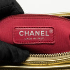 CHANEL GABRIELLE HOBO BAG CALFSKIN METALLIC GOLD MULTICOLOUR HARDWARE