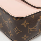 LOUIS VUITTON CHERRYWOOD BB SHOULDER BAG PATENT / MONOGRAM CANVAS LIGHT PINK GHW