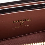 CHANEL 25P CC TOP HANDLE VANITY WITH CHAIN CAVIAR BLACK LGHW (MICROCHIP)