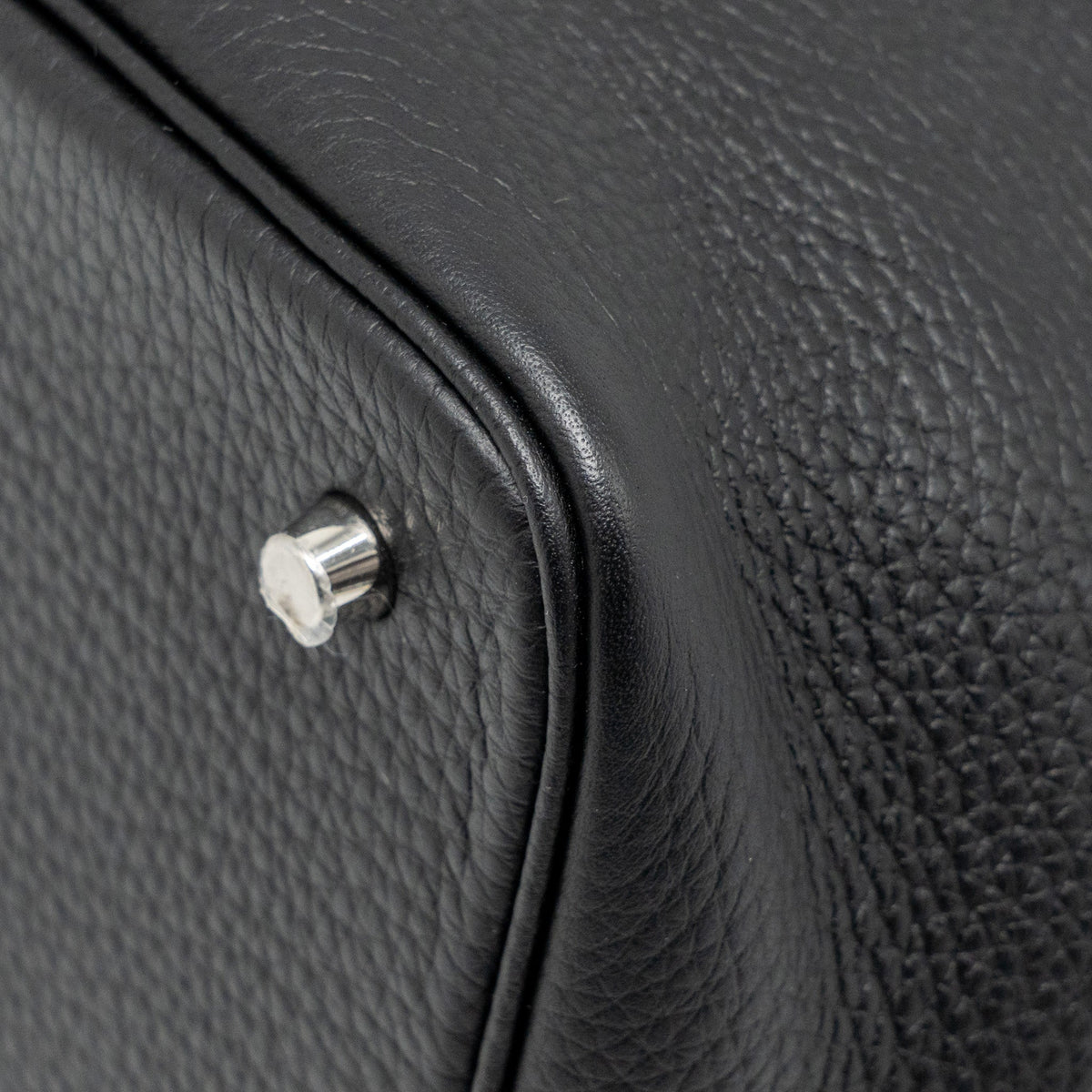 HERMES PICOTIN 22 LOCK BAG CLEMENCE BLACK SHW