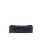 CHANEL CLASSIC JUMBO DOUBLE FLAP BAG CAVIAR BLACK SHW