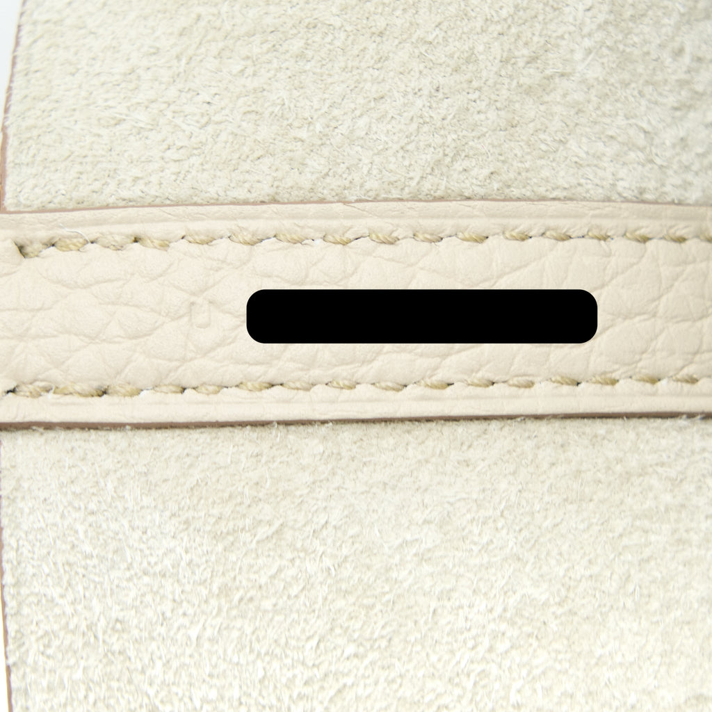 HERMES PICOTIN 22 LOCK BAG CLEMENCE 8L BETON GHW