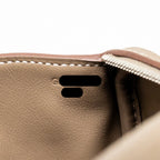 Hermes mini lindy II clemence etoupe SHW