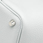 Hermes Picotin 18 Lock Bag Clemence Blue Pale SHW
