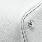 Hermes Picotin 18 Lock Bag Clemence Blue Pale SHW