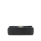 CHANEL CLASSIC JUMBO DOUBLE FLAP BAG LAMBSKIN BLACK GHW