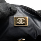 CHANEL 24N SKI SERIES COCONEIGE SHOULDER BAG NYLON BLACK GHW(MICROCHIP)