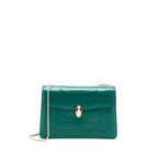 BVLGARI SERPENTI FOREVER SHOULDER BAG GREEN