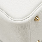 HERMES MINI LINDY II CLEMENCE NEW WHITE GHW