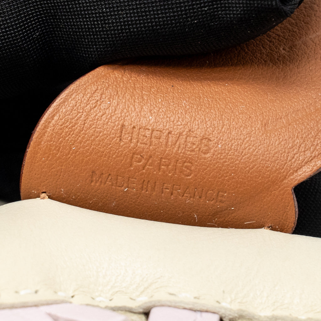 Hermes Mini Kelly II epsom Craie/Mauve Pale/Gold SHW